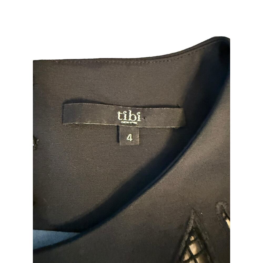 Tibi Baja Embroidered Cutout Dress- Size 4 - Picture 5 of 16